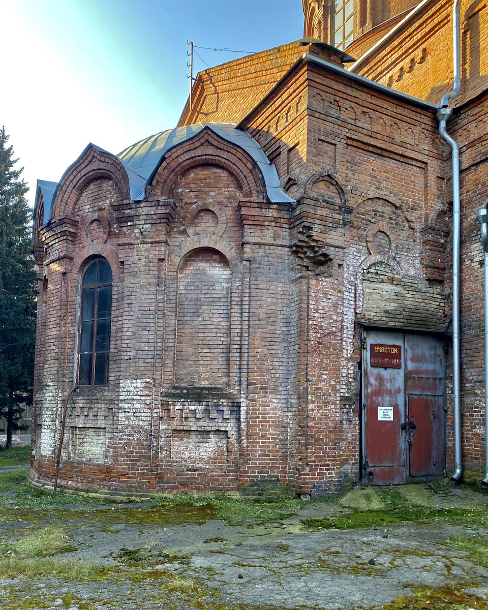 Собор Александра Невского, Бийск (Бийский район и г. Бийск, Алтайский край). архитектурные детали, Апсида