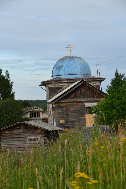 Пономарёвская (Тавреньга). Церковь Спаса Преображения. фасады