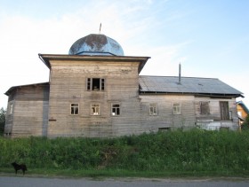 Пономарёвская (Тавреньга). Церковь Преображения Господня