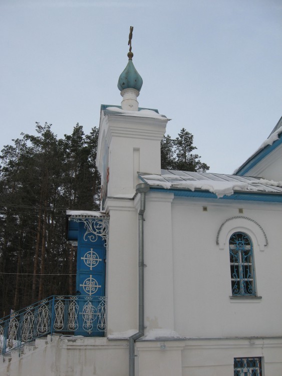 Пенза. Церковь Сергия Радонежского на Ново-Западном кладбище. фасады
