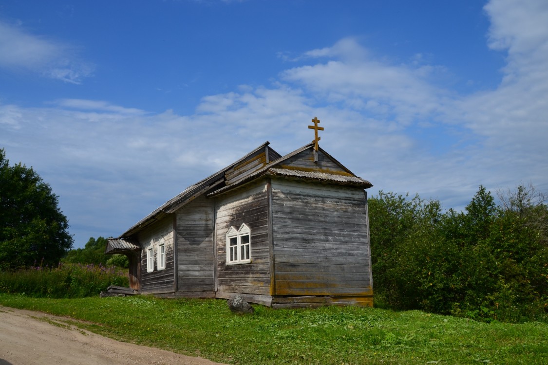 Часовня Покрова Пресвятой Богородицы, Гарь (Каргопольский район, Архангельская область). фасады