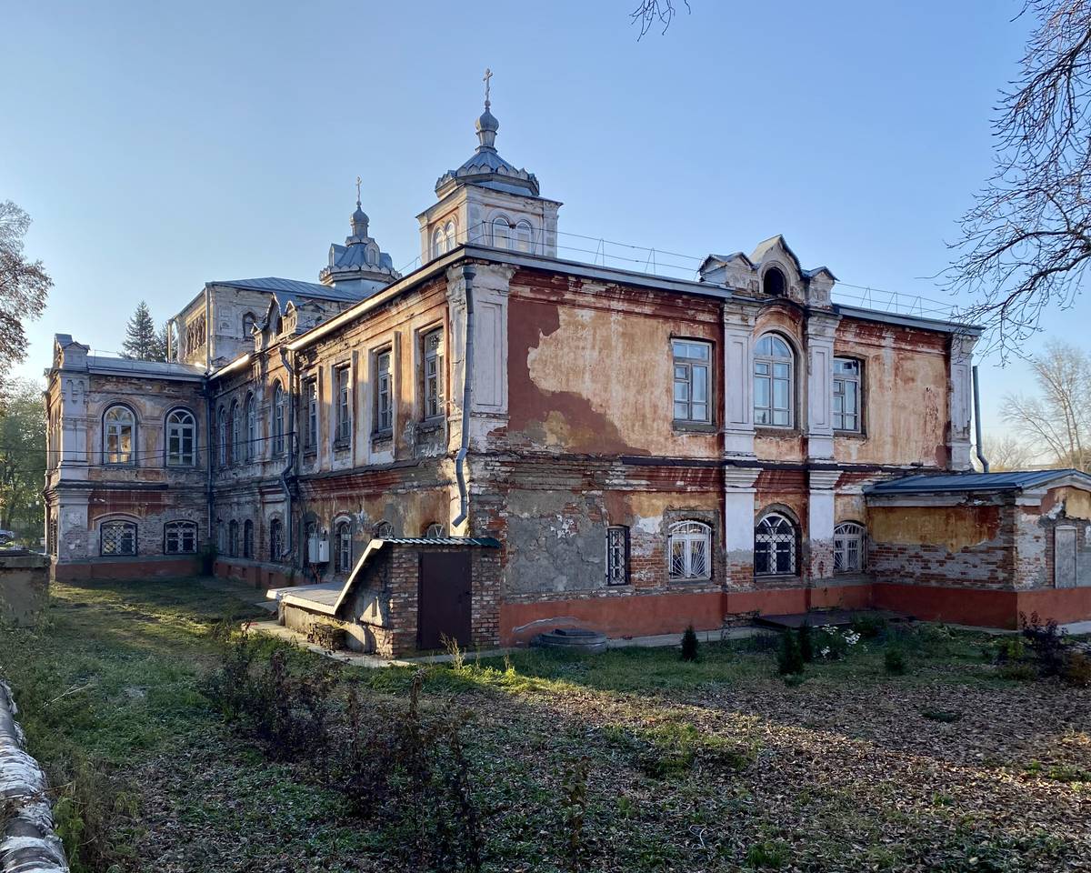 Вид с севера, фасады. Домовая церковь Димитрия Ростовского при архиерейском доме, Бийск (Бийский район и г. Бийск, Алтайский край)