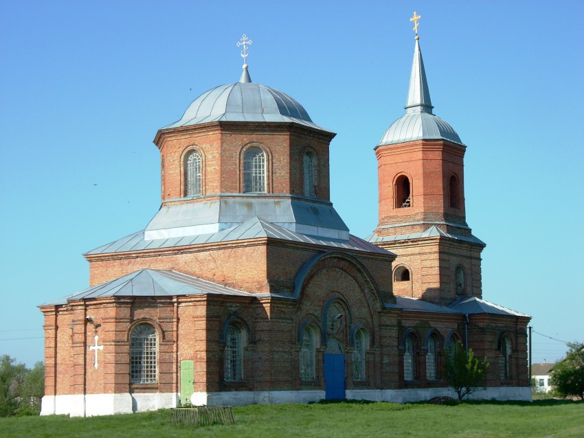 Кондрашкино. Церковь Покрова Пресвятой Богородицы. фасады