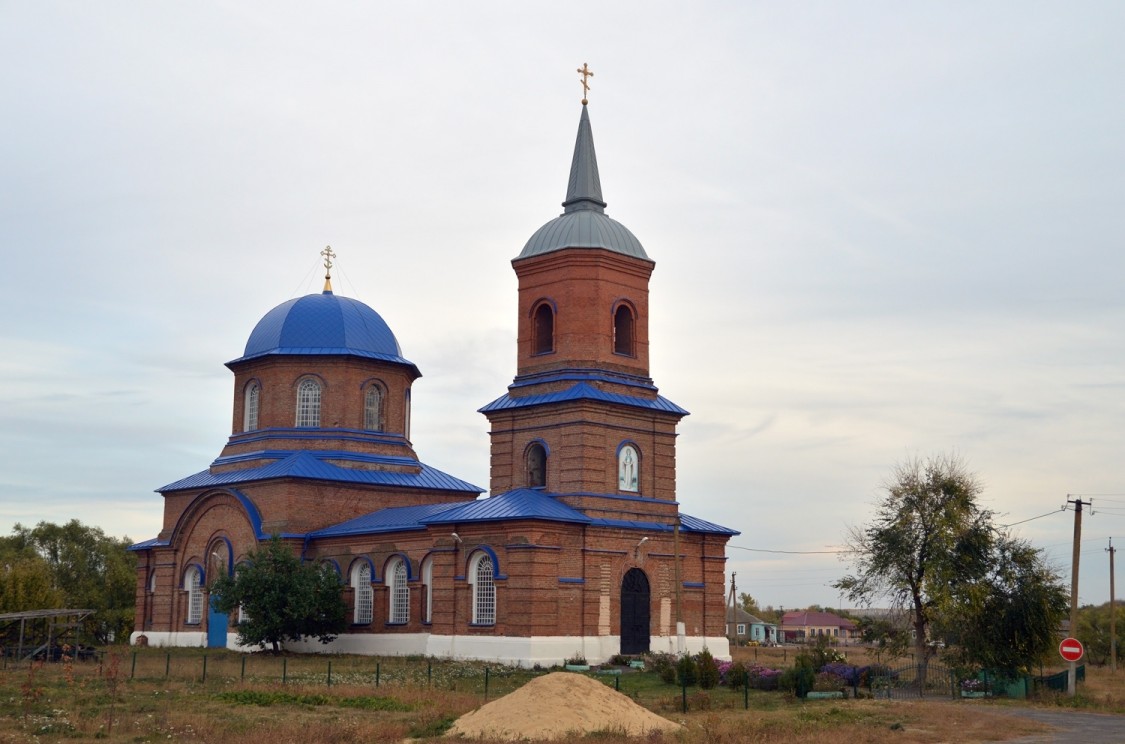 Кондрашкино. Церковь Покрова Пресвятой Богородицы. фасады