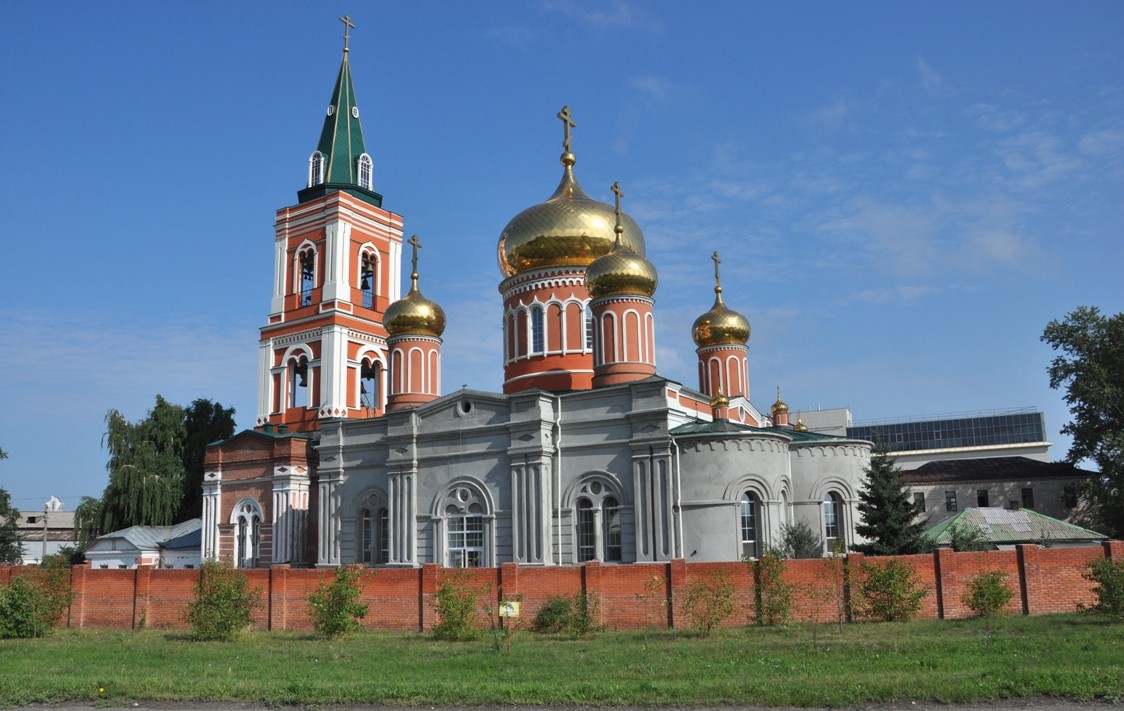 Барнаул. Знаменский монастырь. фасады, Церковь иконы Божией Матери  Знамение в Барнаульском  Знаменском  монастыре