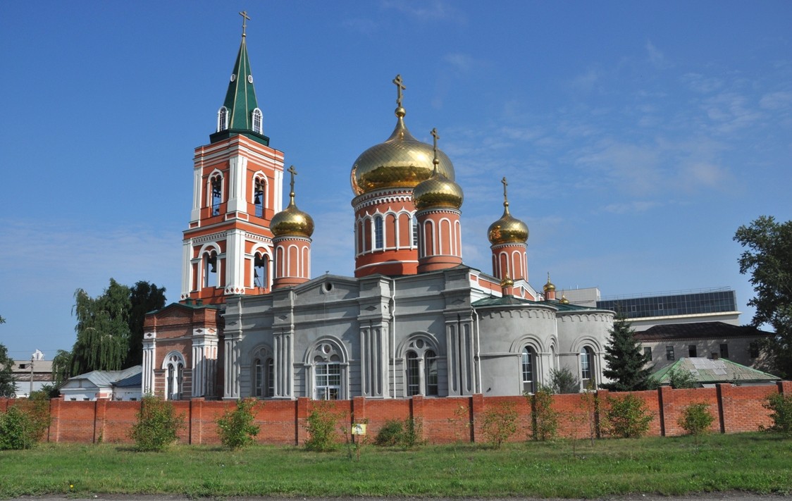Знаменский монастырь, Барнаул (Барнаул, город, Алтайский край). фасады, Церковь иконы Божией Матери  Знамение в Барнаульском  Знаменском  монастыре