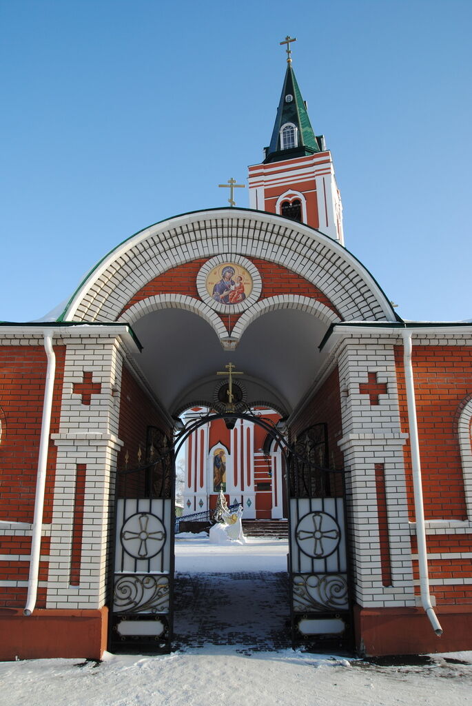 Знаменский монастырь, Барнаул (Барнаул, город, Алтайский край). дополнительная информация, Вход в монастырь