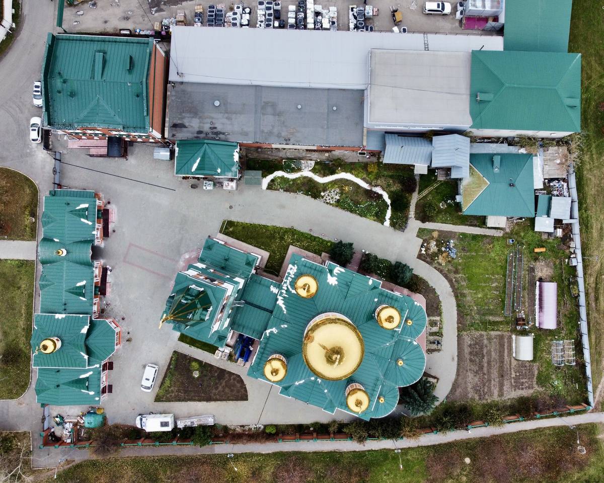 Сверху, дополнительная информация. Знаменский монастырь, Барнаул (Барнаул, город, Алтайский край)