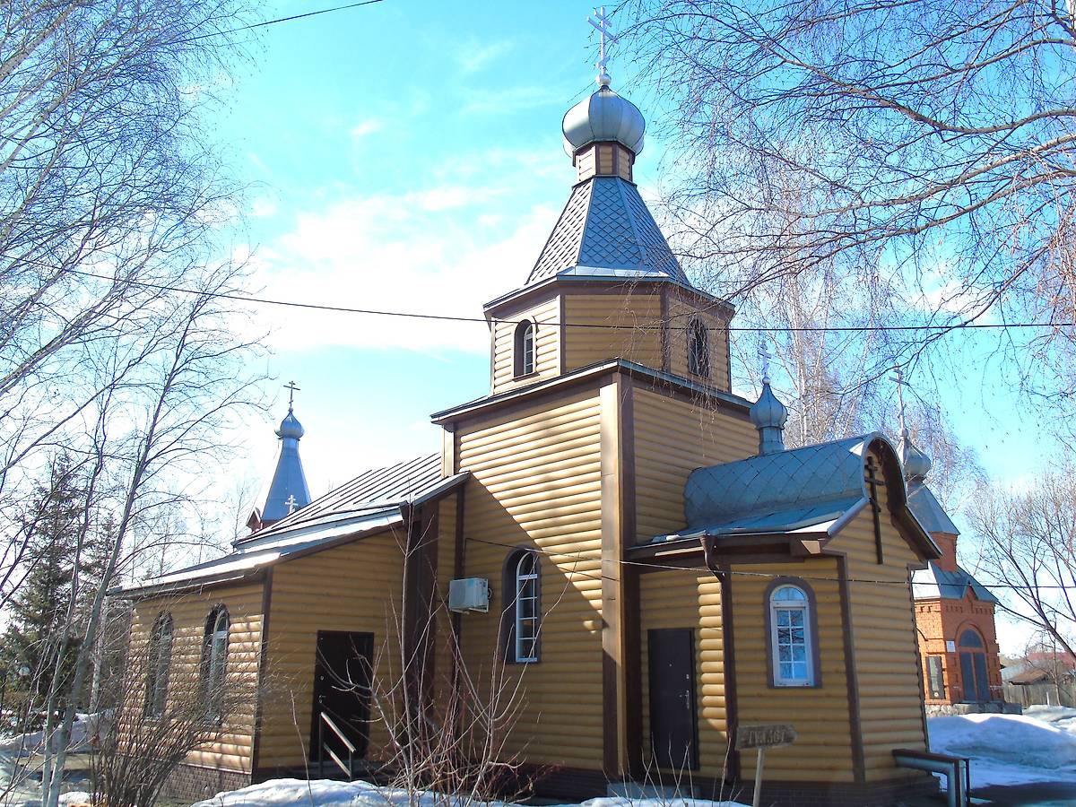 фасады. Церковь Троицы Живоначальной, Малоугренёво (Бийский район и г. Бийск, Алтайский край)