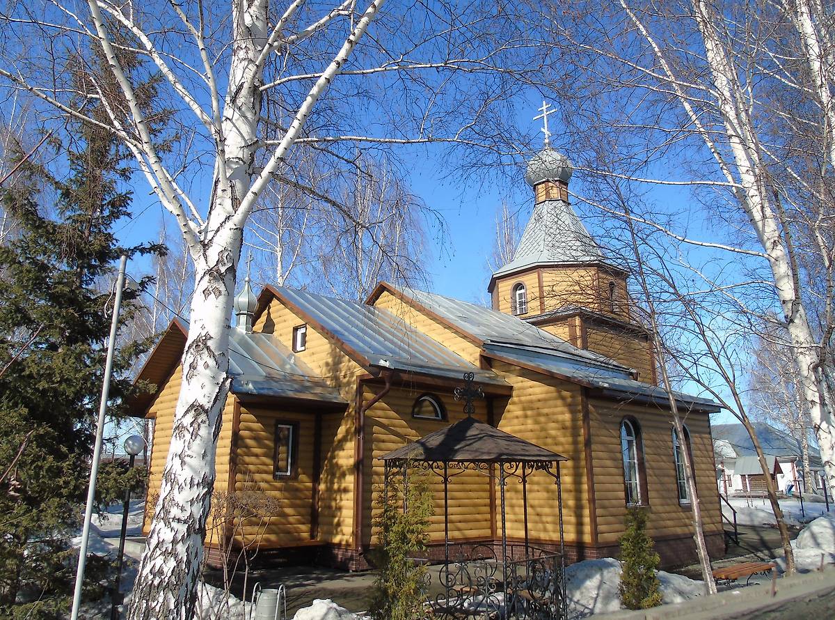 фасады. Церковь Троицы Живоначальной, Малоугренёво (Бийский район и г. Бийск, Алтайский край)