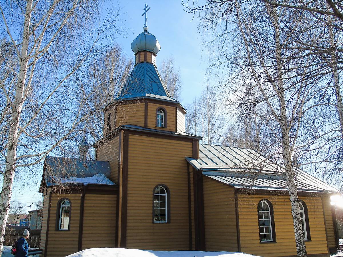 фасады. Церковь Троицы Живоначальной, Малоугренёво (Бийский район и г. Бийск, Алтайский край)