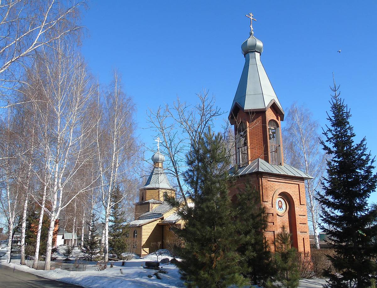 фасады. Церковь Троицы Живоначальной, Малоугренёво (Бийский район и г. Бийск, Алтайский край)
