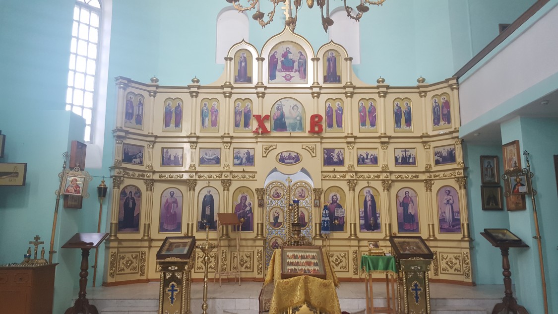 Барнаул. Церковь Иверской иконы Божией Матери при Епархиальном управлении. интерьер и убранство
