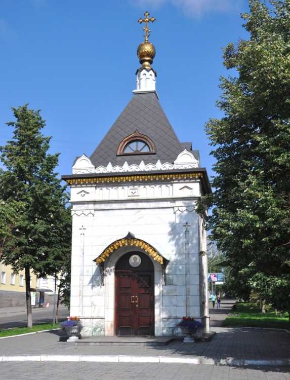 Часовня Александра Невского (новая), Барнаул (Барнаул, город, Алтайский край). фасады, Часовня во имя Святого Благоверного князя Александра Невского в Барнауле.