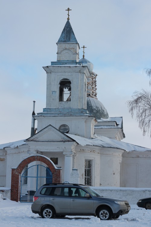 Нарышкино. Церковь Успения Пресвятой Богородицы. фасады