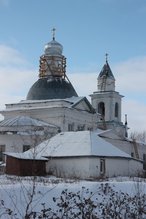 Церковь Успения Пресвятой Богородицы, Нарышкино (Тёпло-Огарёвский район, Тульская область). фасады