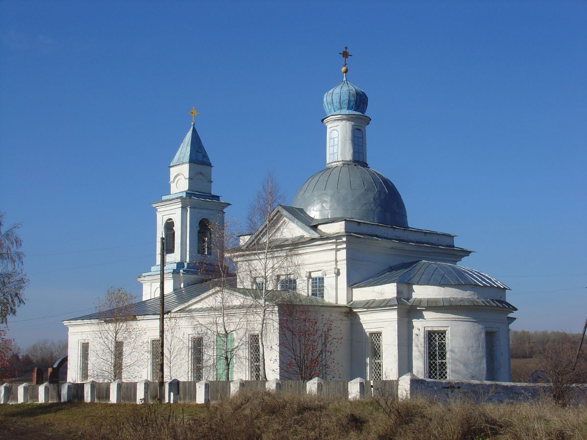 Нарышкино. Церковь Успения Пресвятой Богородицы. фасады