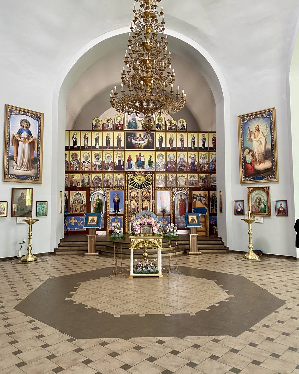 интерьер и убранство. Макарьево-Покровский монастырь. Собор Покрова Пресвятой Богородицы, Бийск (Бийский район и г. Бийск, Алтайский край)