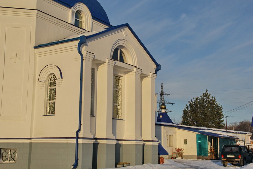 Подворье Раифского Богородицкого мужского монастыря. Церковь Андрея Первозванного, Зеленодольск (Зеленодольский район, Республика Татарстан). архитектурные детали