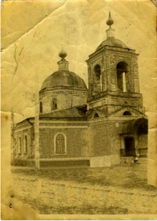 Лысцево. Церковь Покрова Пресвятой Богородицы. архивная фотография