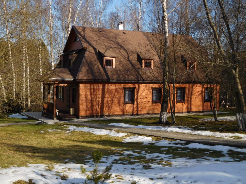 Храмовый комплекс. Подворье Давидовой пустыни на Святом источнике, Талеж (Чеховский городской округ, Московская область). фасады, Под №11. Дом священника