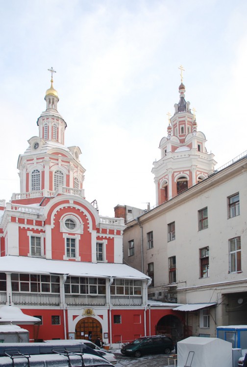 Заиконоспасский монастырь в москве
