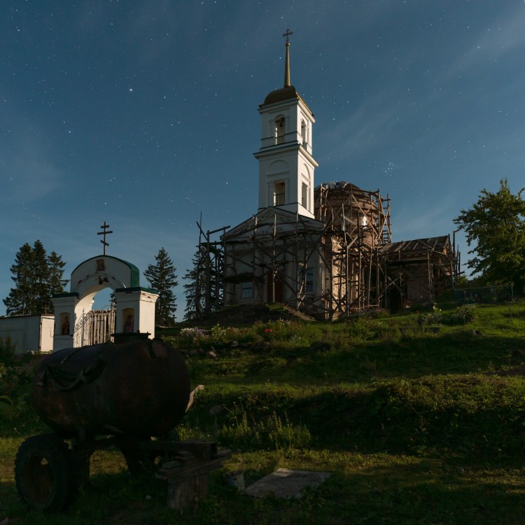 Видимирь. Церковь Троицы Живоначальной. фасады