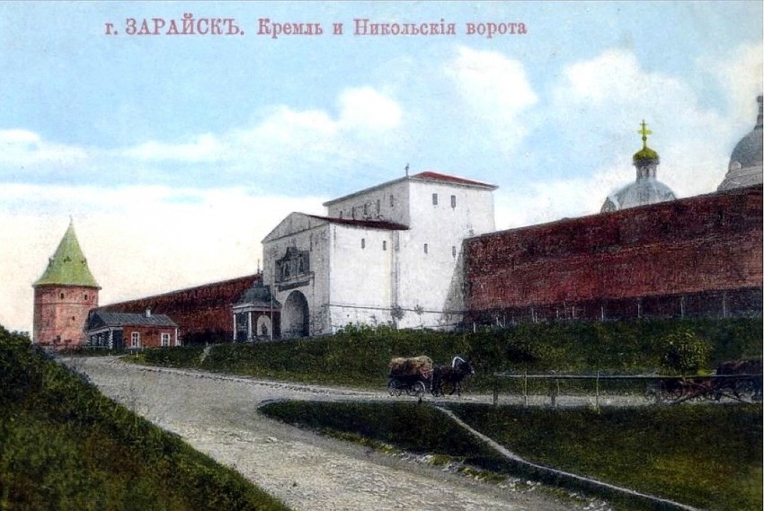 Кремль. Часовня Николая Чудотворца, Зарайск (Зарайский городской округ, Московская область). архивная фотография, Фото с сайта http://www.liveinternet.ru/community/lj_humus/post371142905/