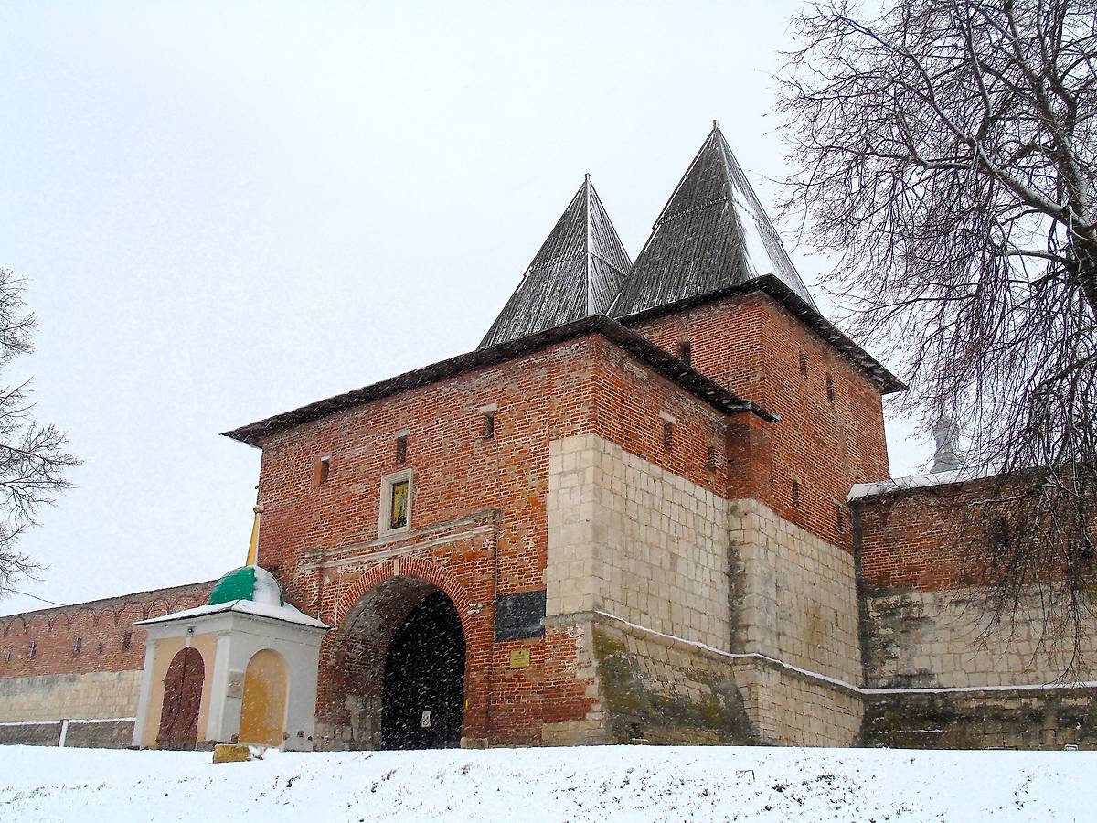фасады. Кремль. Часовня Николая Чудотворца, Зарайск (Зарайский городской округ, Московская область)