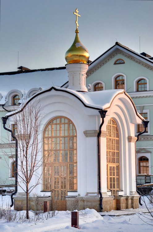 Неизвестная часовня, Усово (Одинцовский городской округ и ЗАТО Власиха, Краснознаменск, Московская область). фасады