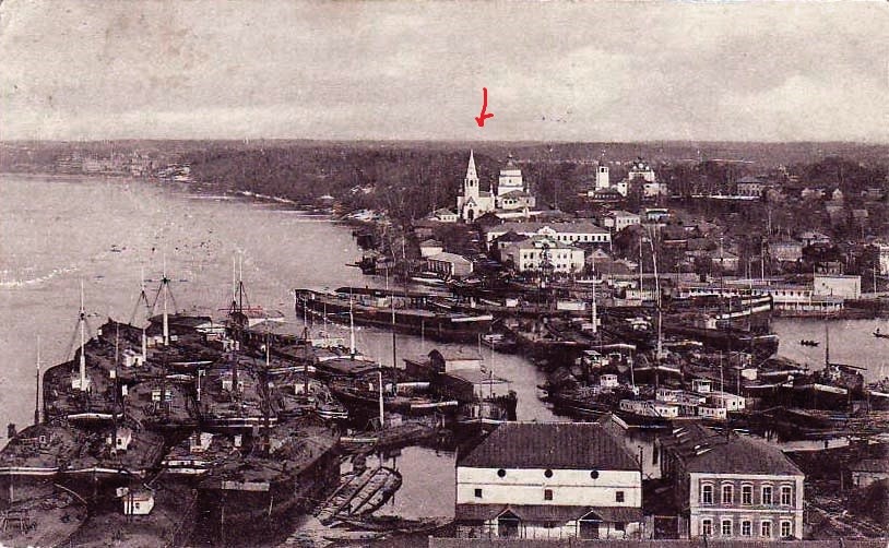 Храмовый комплекс. Церкви Успения Пресвятой Богородицы и Рождества Христова, Кинешма (Кинешемский район, Ивановская область). архивная фотография, Фото с сайта http://humus.livejournal.com