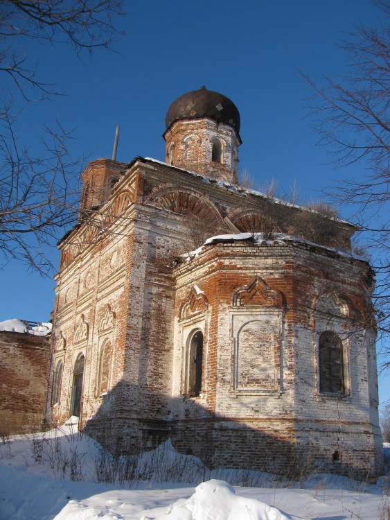 Церковь Николая Чудотворца, Ашлань (Уржумский район, Кировская область). фасады