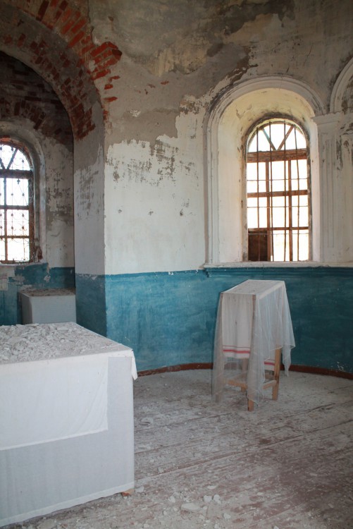 Церковь Троицы Живоначальной, Акимовщино (Наровчатский район, Пензенская область). интерьер и убранство
