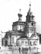 Церковь Георгия Победоносца, Новопостроенная Георгиевская церковь. Первые купола были выполнены мозаикой, в средине 2000-х г.г., при восстановлении храма, их позолотили<br>, Нижние Млыны, Полтавский район, Украина, Полтавская область