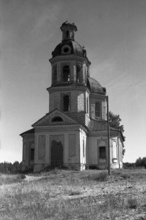 Верхолипово. Церковь Иоанна Богослова. архивная фотография, Автор Б.И. Татаринов, фото 1958г. С сайта http://www.shizhma.ru/gallery/category/19-churches.html?limitstart=0