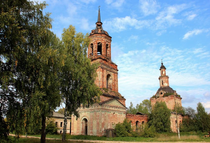 Косино. Церковь Спаса Преображения. фасады