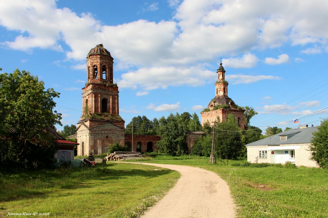 Косино. Церковь Спаса Преображения. фасады