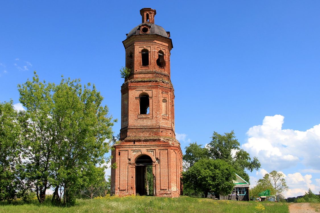 Хмелёвка. Церковь Вознесения Господня. фасады