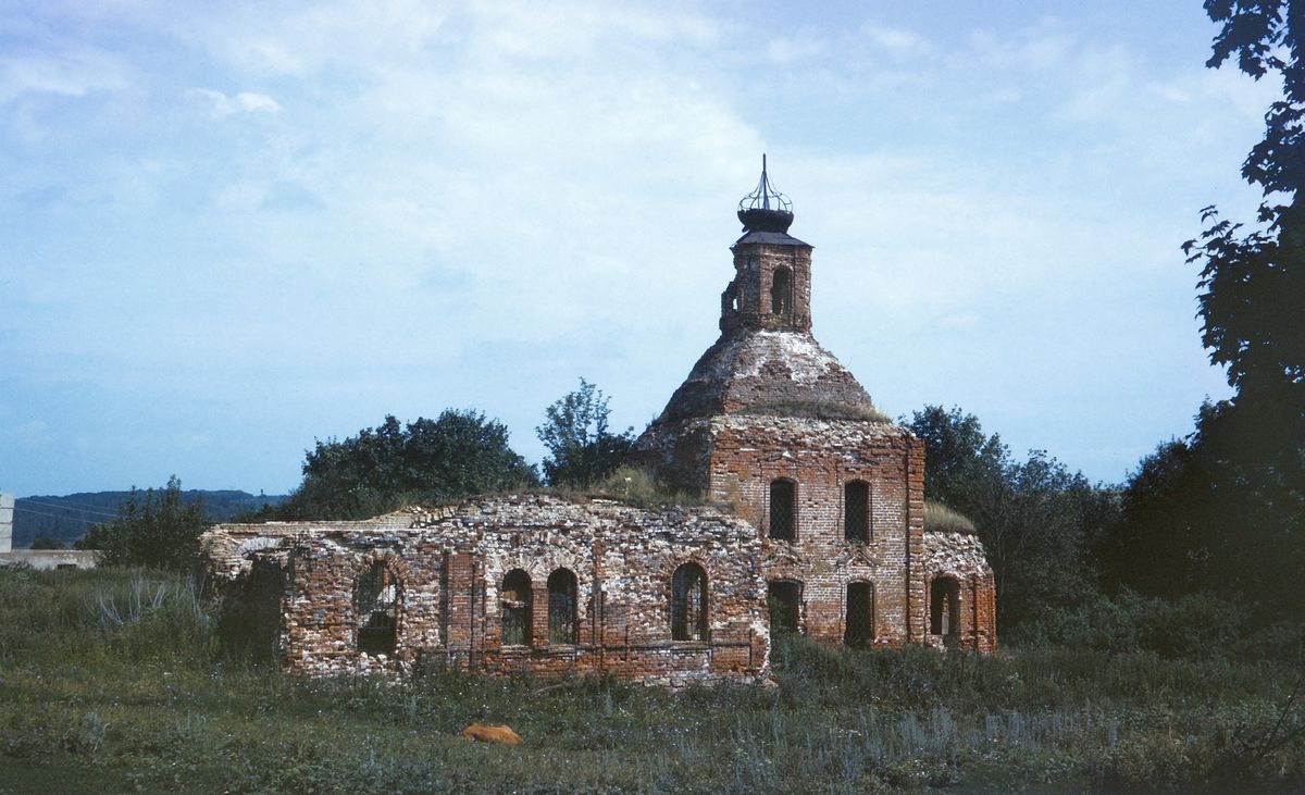 фасады. Церковь Сретения Господня, Сретенка (Ефремовский район, Тульская область)