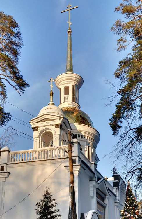 Церковь Вячеслава Чешского, Барвиха, деревня (Одинцовский городской округ и ЗАТО Власиха, Краснознаменск, Московская область). фасады