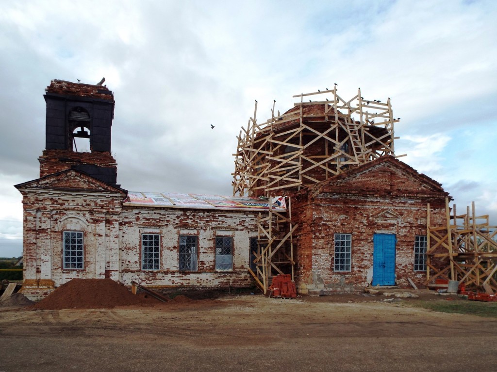 Кураково. Церковь Космы и Дамиана. фасады