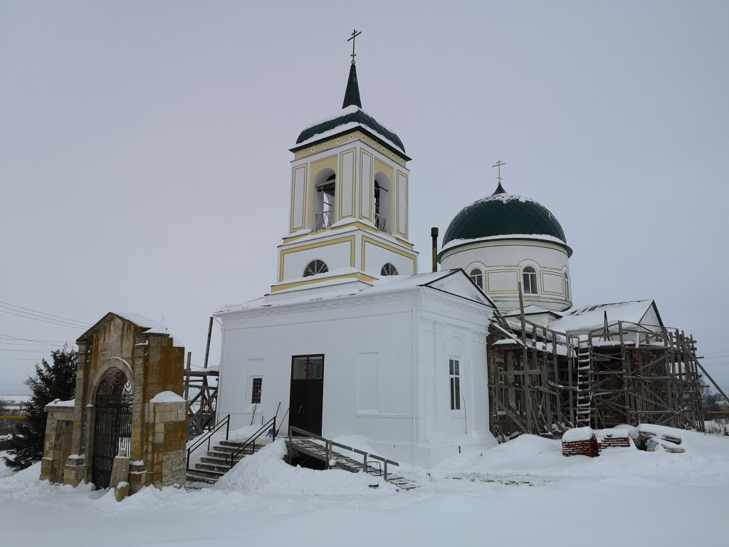 Церковь Космы и Дамиана, Кураково (Менделеевский район, Республика Татарстан). фасады