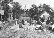 Церковь Рождества Христова, Торцовка в с. Грахово (вместо мощения камнем укладка торцами чурбанов из брёвен). МБУК "Граховский районный краеведческий музей имени Ашальчи Оки<br>, Грахово, Граховский район, Республика Удмуртия