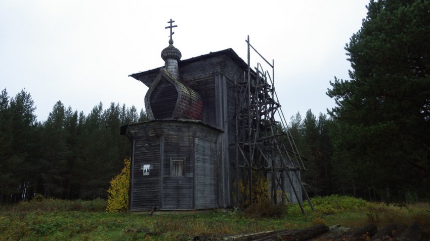 Едома. Церковь Николая Чудотворца. фасады