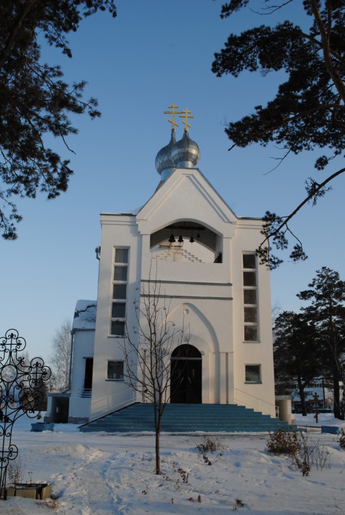 Сибирский. Церковь Варвары великомученицы. фасады