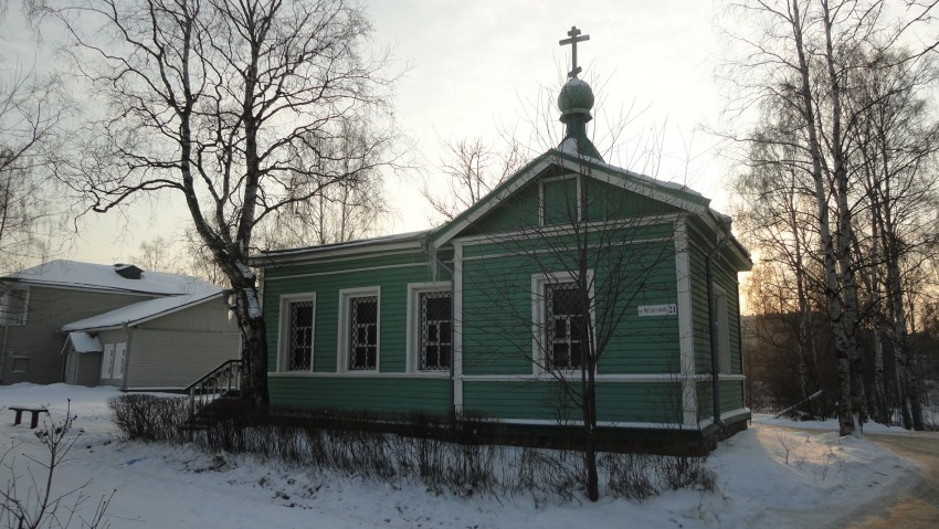 Петрозаводск. Церковь Сошествия Святого Духа. фасады, Южный фасад