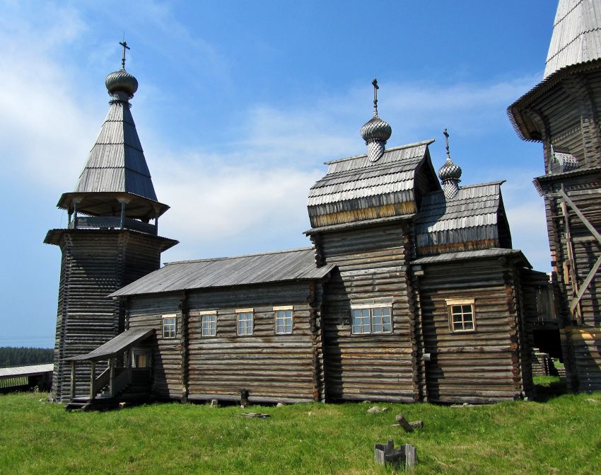 Церковь Обретения главы Иоанна Предтечи, Филипповская (Почозеро) (Плесецкий район, Архангельская область). фасады, южный фасад