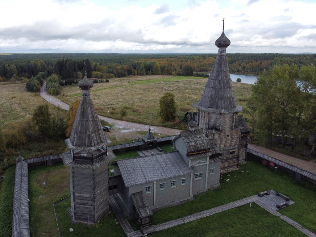 Церковь Обретения главы Иоанна Предтечи, Филипповская (Почозеро) (Плесецкий район, Архангельская область). фасады