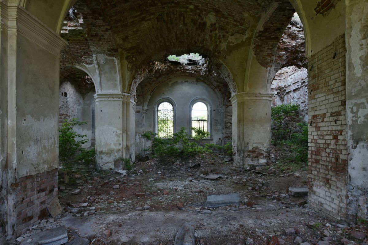 Церковь Михаила Архангела, Белогорка (Мокшанский район, Пензенская область). интерьер и убранство, Северная сторона трапезной
