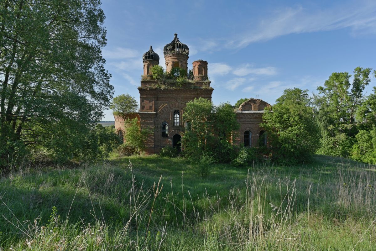 Церковь Михаила Архангела, Белогорка (Мокшанский район, Пензенская область). фасады, Вид с севера